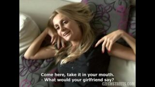 Blonde Gets Smashed – Czech Streets